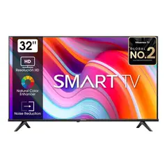 HISENSE - TELEVISOR 32 HD SMART TV 32A4K