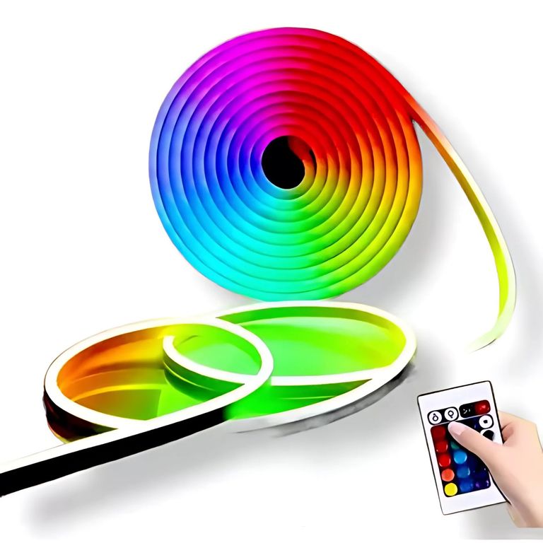 Luces led neón rgb 5 metros