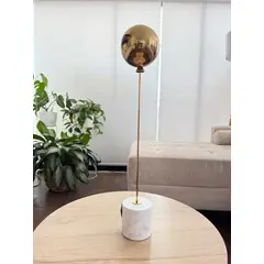 GENERICO - Adorno Globo Decor Mármol 10x10x52 cm