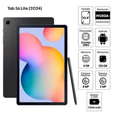 SAMSUNG - TABLET S6 LITE 10.4" 4GB 128GB Negro
