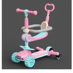 GENERICO - SCOOTER KIDS 6 EN 1 MUSICAL Y LED