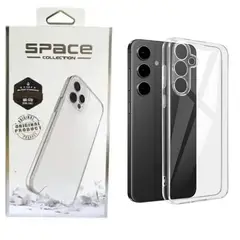 GENERICO - CASE SPACE PARA SAMSUNG GALAXY A56 + MICA DE VIDRIO -TRANSPARENTE