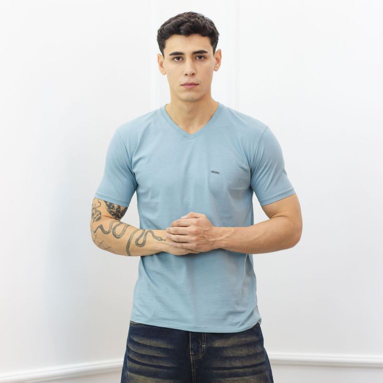 POLO SLIM FIT CABALLERO MC - JERSEY 100% ALGODON