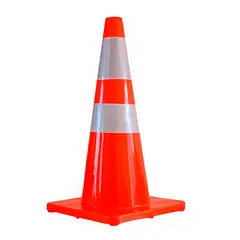 GENERICO - Cono De Seguridad Vial Reflectivo PVC 70 CM