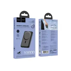 HOCO - Powerbank 10000 Carga rapida Usb-C 20w Carga Magnética 15w J141