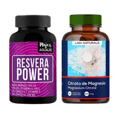 LIMA NATURALS - Resvera Power + Citrato de Magnesio