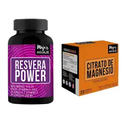 MUJER AGUAJE - Resvera Power + Citrato de Magnesio sachets