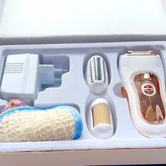 GENERICO - Depiladora 3 en 1 haochan depila, razura y remueve - dorado