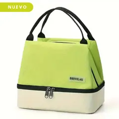 MINARI - Lonchera Termica Bolsa de Almuerzo Impermeable Doble Aislamiento V LC1