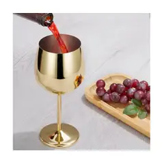 GENERICO - Copa de vino en color oro