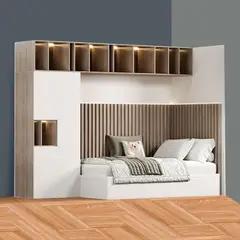 GENERICO - Camarote Infantil Ascoli + Estante 1.5 plz