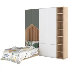 GENERICO - Camarote Infantil Údine+ Estante 1.5 plz