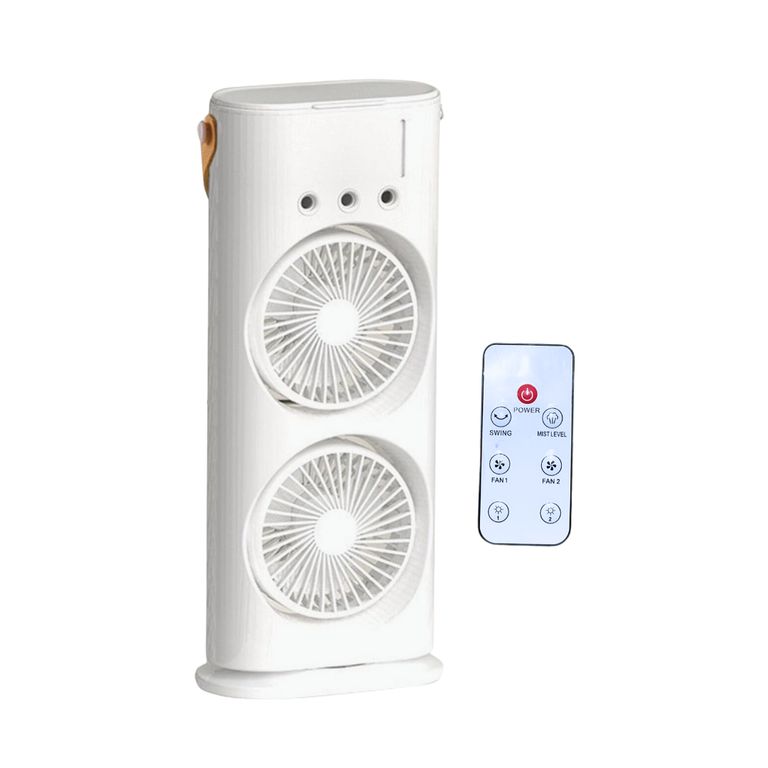 BRISAMAX ventilador doble a control remoto