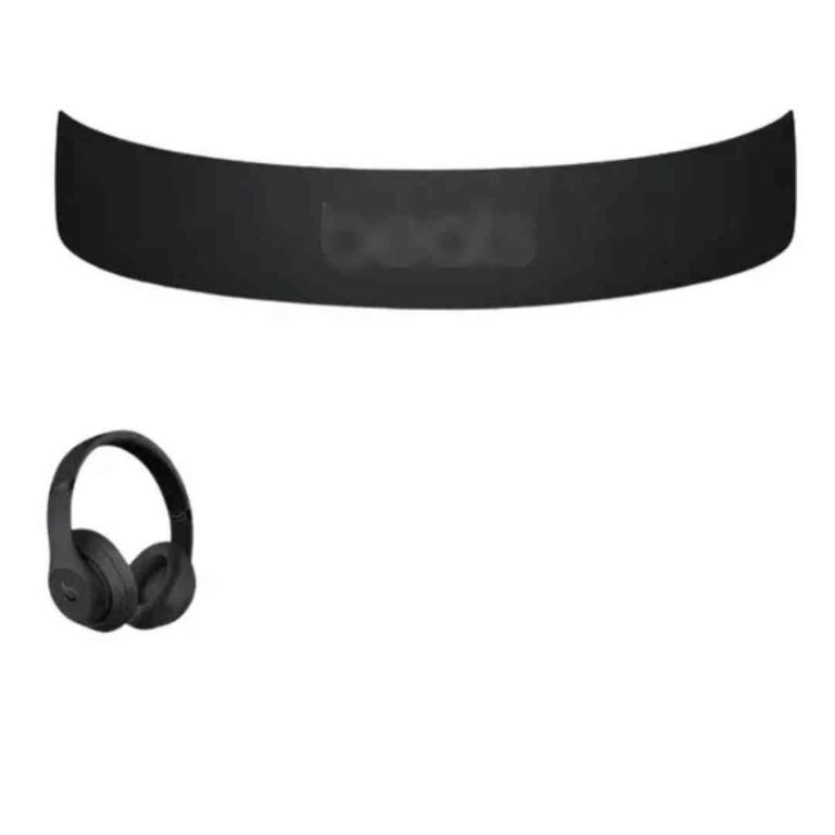 Repuesto De Vincha Diadema Con Perno Para Beats Studio 2 Y 3 Negro