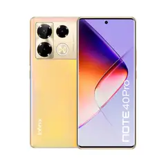 INFINIX - Note 40 Pro 256GB 8GB Ram Dorado, 6.78” pulgadas, 108MP Cámara, Carga Rápida 70w