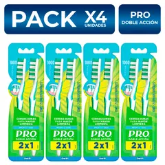 ORAL B - PackX4 Cepillo Dental Pro Doble Acción x2 unidades