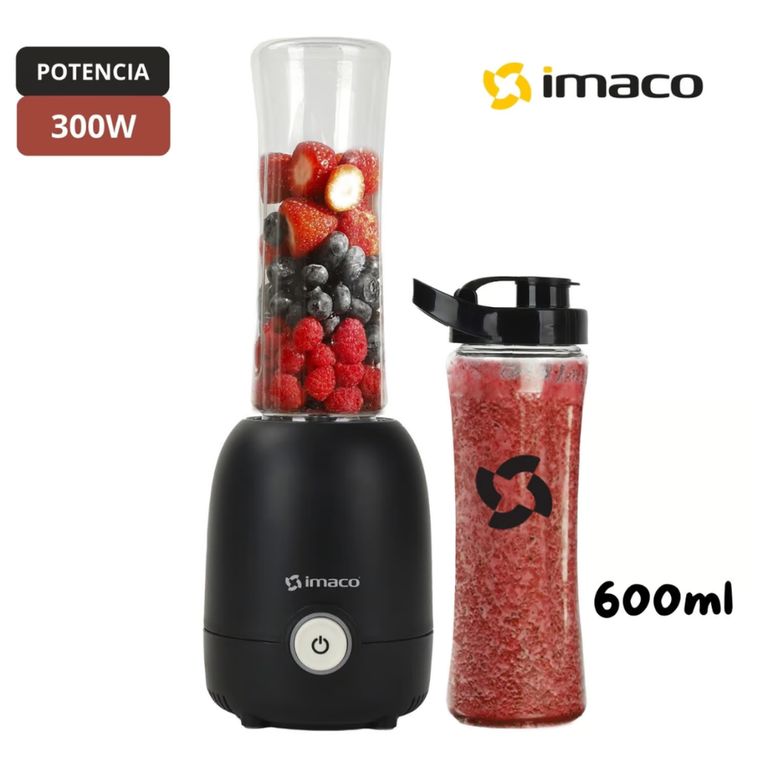 Licuadora Personal 300W vaso to-go quick mix