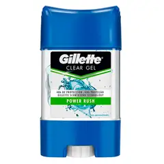 GILLETTE - Desodorante Power Rush - Gel 82 g