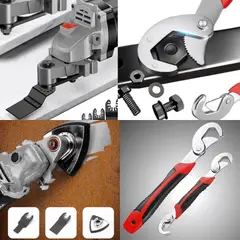 ROSH - Combo Top: 2 Llaves Francesas + Adaptador Multifuncional