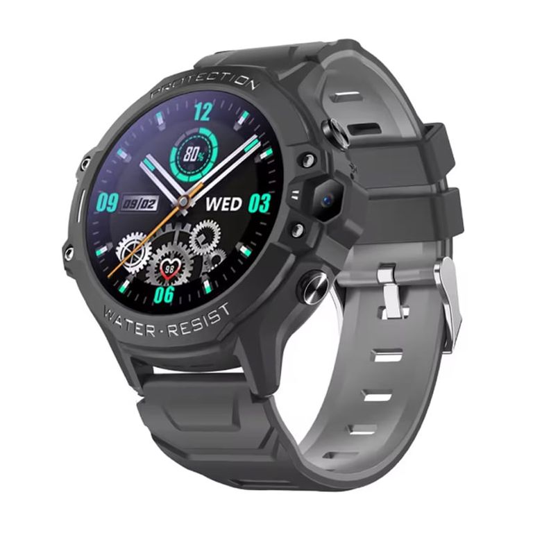 Toumi K5 Niños 4G Video llamada Chat GPS relojes inteligentes -Negro