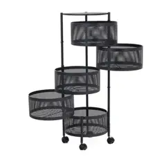 GENERICO - VERDULERO GIRATORIO CON 5 DIVISIONES