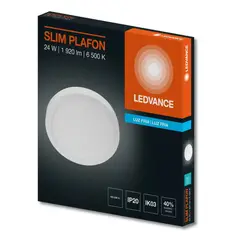 LEDVANCE - PANEL LED ADOSAR 24W 6500K REDONDO 1920LM