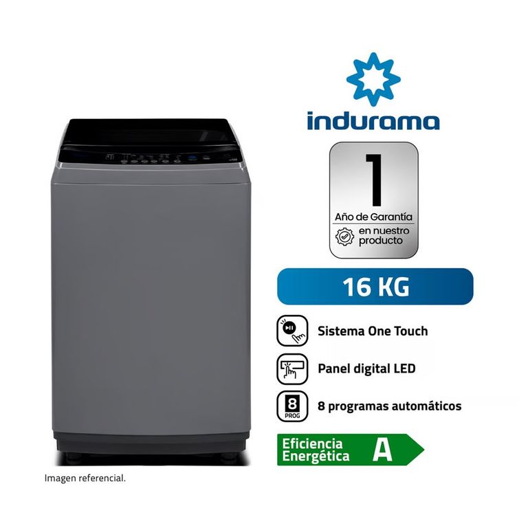 LAVADORA SUPERIOR 16 KG LRI-16DGR