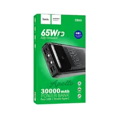 HOCO - Powerbank 30000mAh Fast Charge 65w Portatil iPhone Huawei Xiaomi