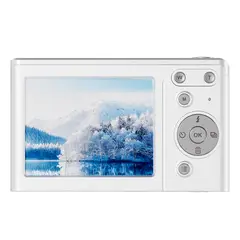 RENVMEXY - Cámara Digital 4K M06 Blanca 50MP IPS 3 64GB Incluido