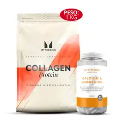 MYPROTEIN - Colageno Hidrolizado 1 Kg + Calcio y Magnesio - 90 tabletas