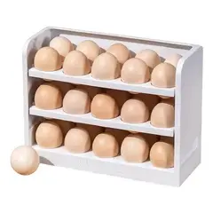GENERICO - Organizador De Huevos 3 Niveles