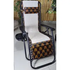 GENERICO - SILLA DE GRAVEDAD CERO PARA EXTERIORES CON BANDEJA POSA VASO