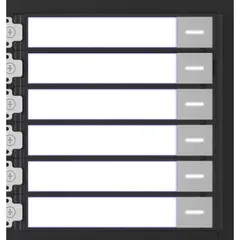 HIKVISION - Modulo 6 Botones Para Video Portero Ip DS-KD-KK