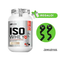 UNIVERSE NUTRITION - PROTEÍNA ISOWHEY 1KG VAINILLA + STRAPS