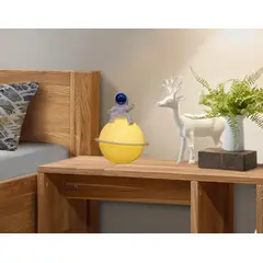 GENERICO - LÁMPARA PORTÁTIL MESA ESCRITORIO ADORNO DECORATIVO ASTRONAUTA EN LUNA