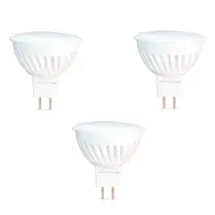 EVOLITE - PACK 3 Dicroicos led 10w MR16 ceramico CALIDA