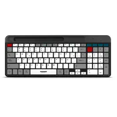 MICRONICS - Teclado Multimedia QUANTUM 3 MIC K600-3M BT RECARGABLE