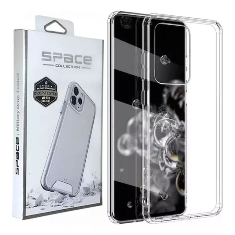 Case Space AntiCaida para iPhone 15 Pro Transparente