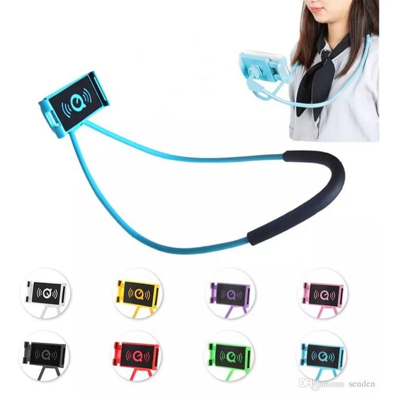 Soporte perezoso para el cuello multifuncion flexible celulares