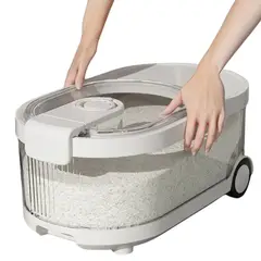 ELMEJORPRECIO - Contenedor Premium Hermético de Arroz Modelo Roma 7 KG