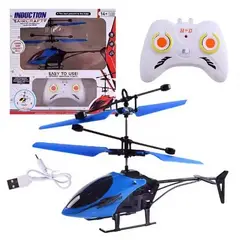 GENERICO - HELICOPTERO CON CONTROL AZUL