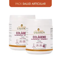 ANA MARIA LAJUSTICIA - PACK SALUD ARTICULAR 2 COLÁGENO CON MAGNESIO Y VITAMINA C Presentación en Polvo