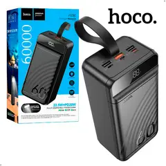 HOCO - Power bank Carga rápida J123C con linterna LED 60000 mAh