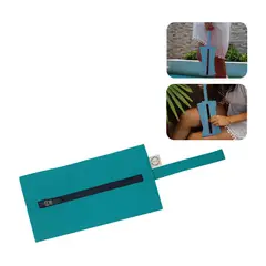 BAMBOO BALANCE - Bolsa Antifluido YAKU - Talla XS - Turquesa- Azul Marino