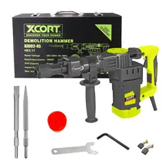 XCORT - Martillo Demoledor 1900W 15.0 Joules XZG02-45