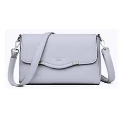 INDEMA - Cartera Mujer Bolso de Hombro y Cruzado Color Humo