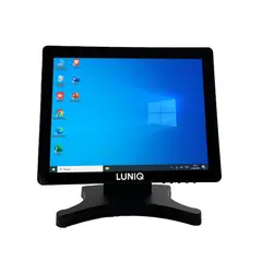 GENERICO - LUNIQ LQ-15 Monitor POS Táctil 15 HDMIVGA Base Metálica