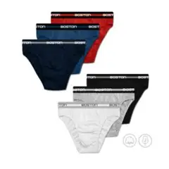 BOSTON - Pack X6 Calzoncillo Multicolor