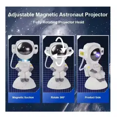 GENERICO - LAMPARA PROYECTOR  ASTRONAUTA CON PARLANTE