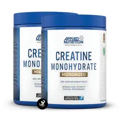 APPLIED NUTRITION - Pack x 02 Creatina Monohidratada 500 gramos
